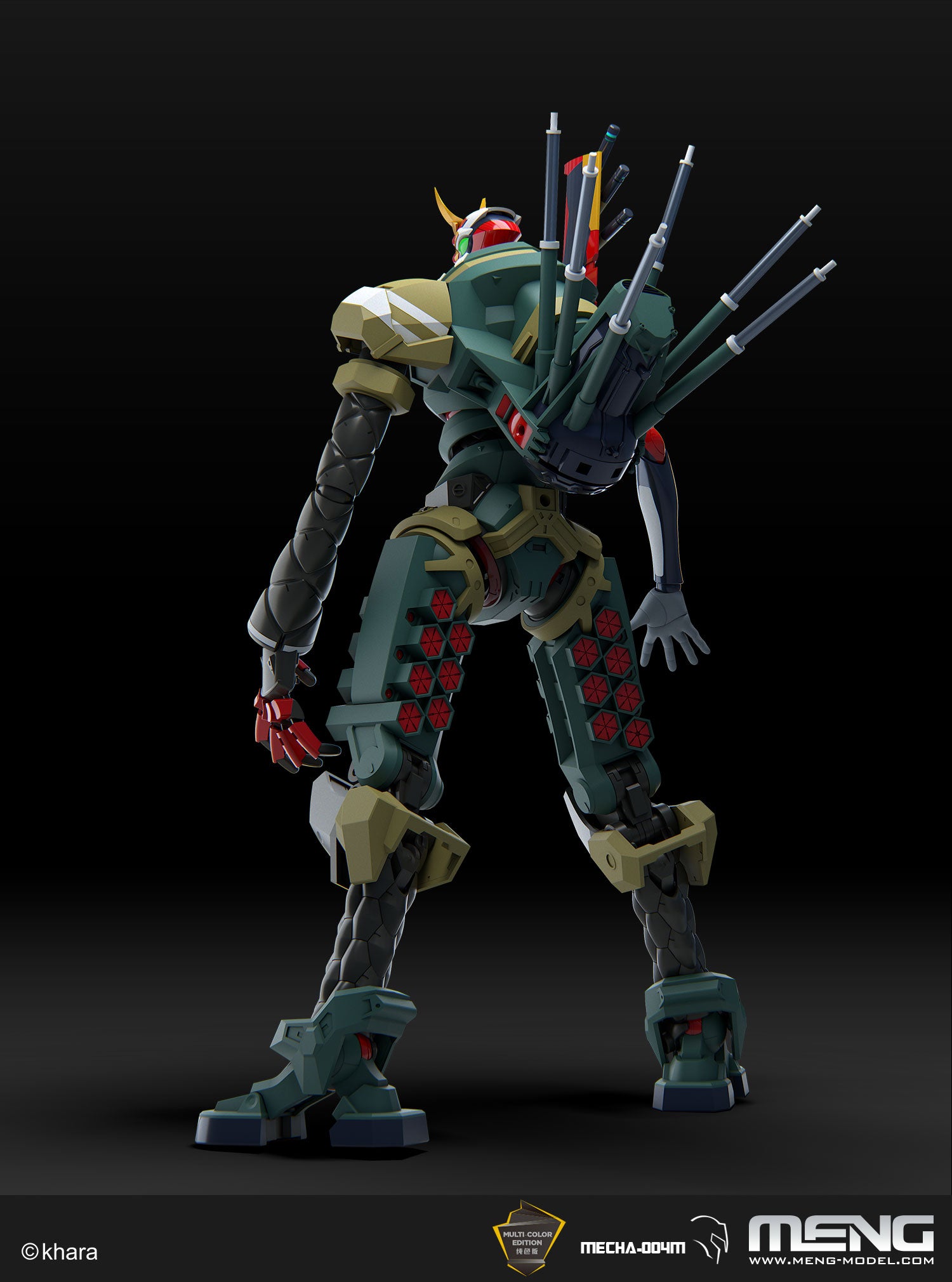 Meng Multipurpose Humanoid Decisive Weapon, Artificial Human Evangelion Production Model - New 02α (Multi-color Edition)