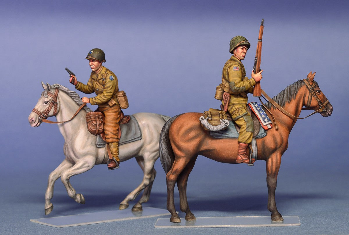 Miniart [35151] 1/35 U.S. Horsemen. Normandy 1944