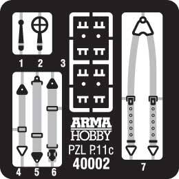 Arma Hobby 1/48 PZL P.11c Fighter Aeroplane Kit