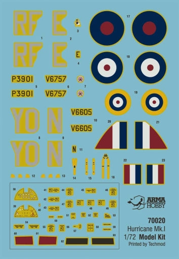 Arma Hobby 1/72 Hurricane Mk I Model Kit