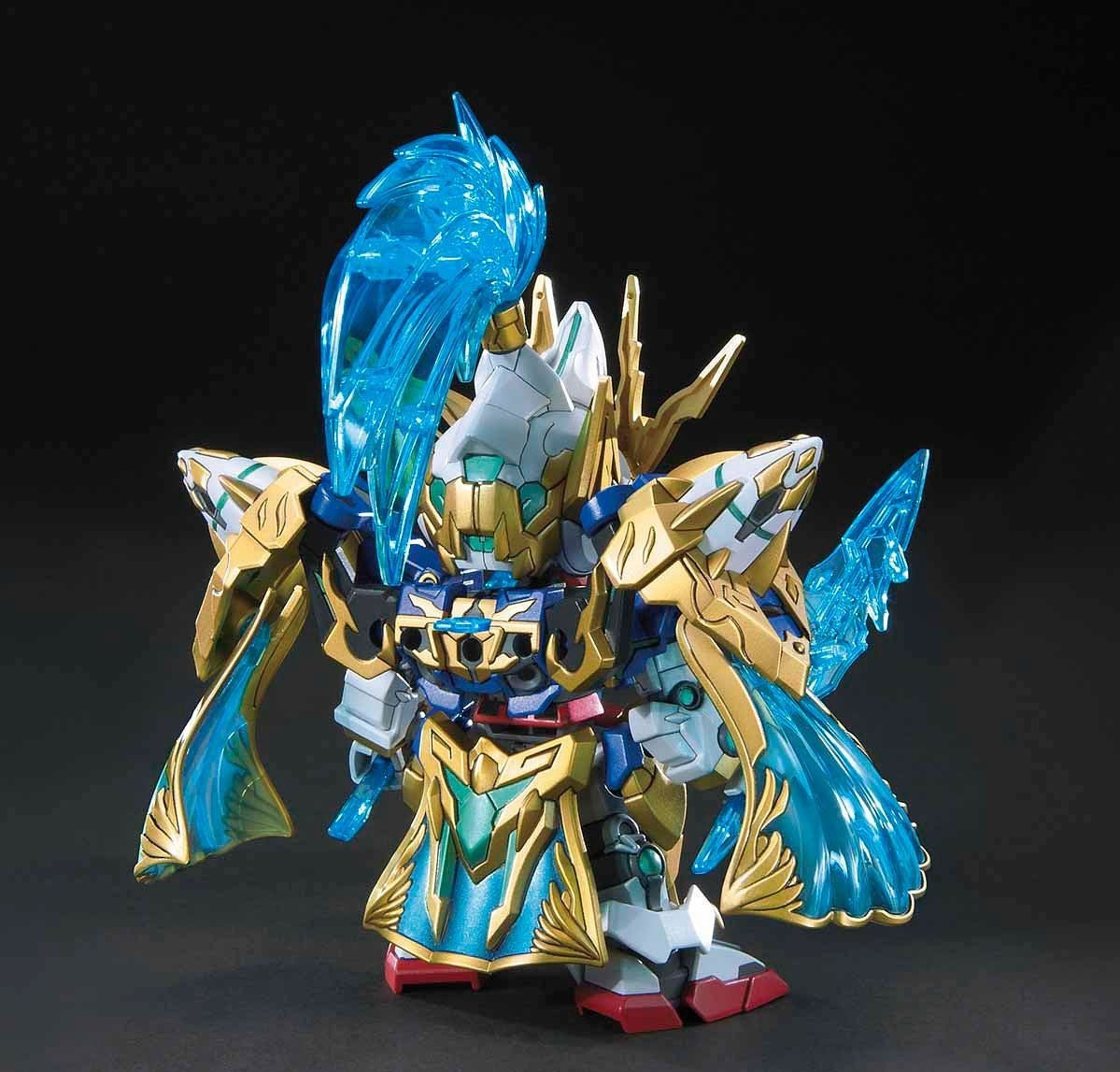 BANDAI Hobby SD SANGOKU SOKETSUDEN [07] Zhao Yun 00 GUNDAM & BLUE DRAGON DRIVE