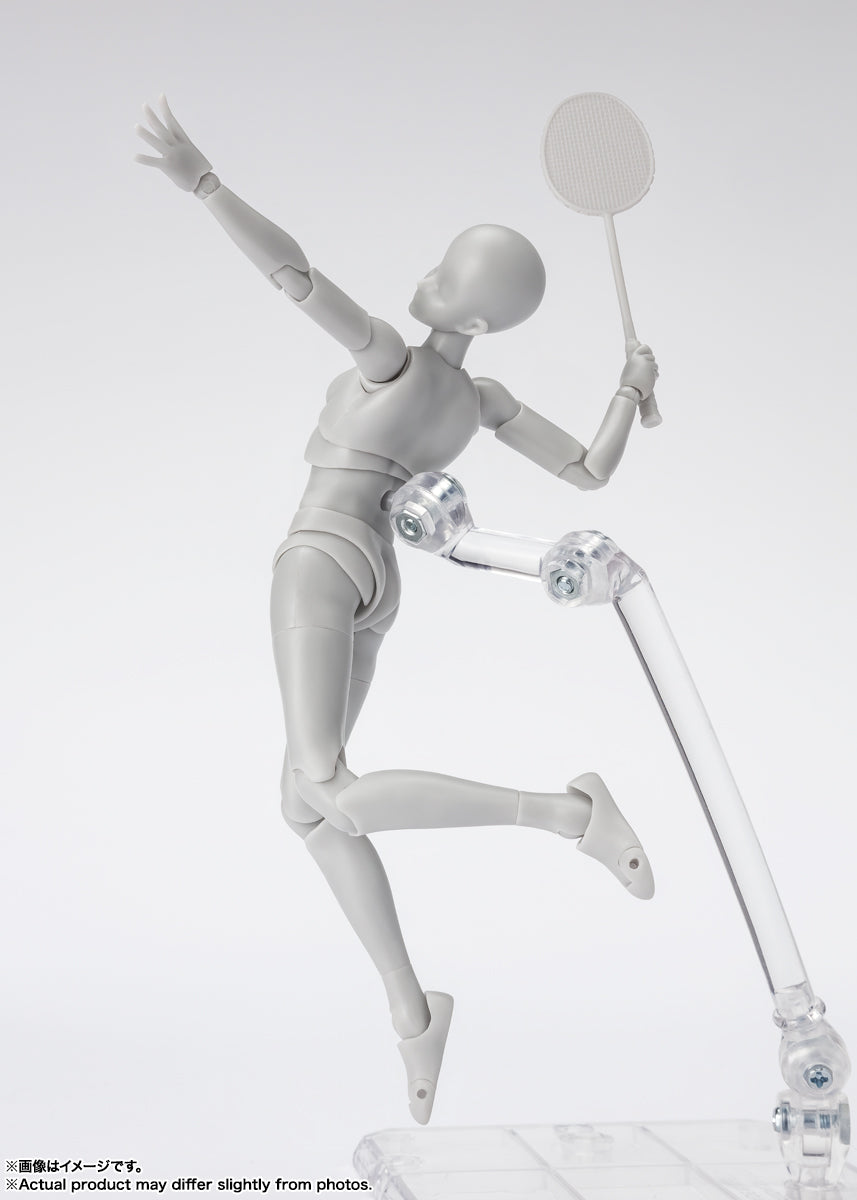 BANDAI Spirits Body-Chan -Sports- Edition DX Set (Gray Color ver.) , Tamashii Nations S.H.Figuarts