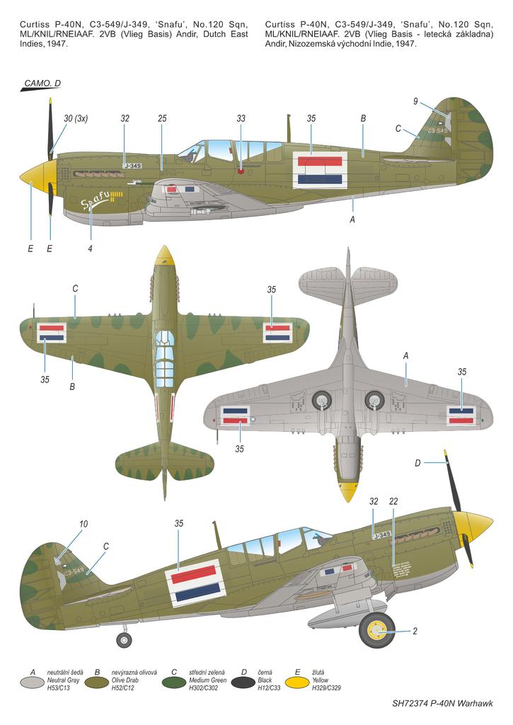 Special Hobby 1/72 P-40N Warhawk