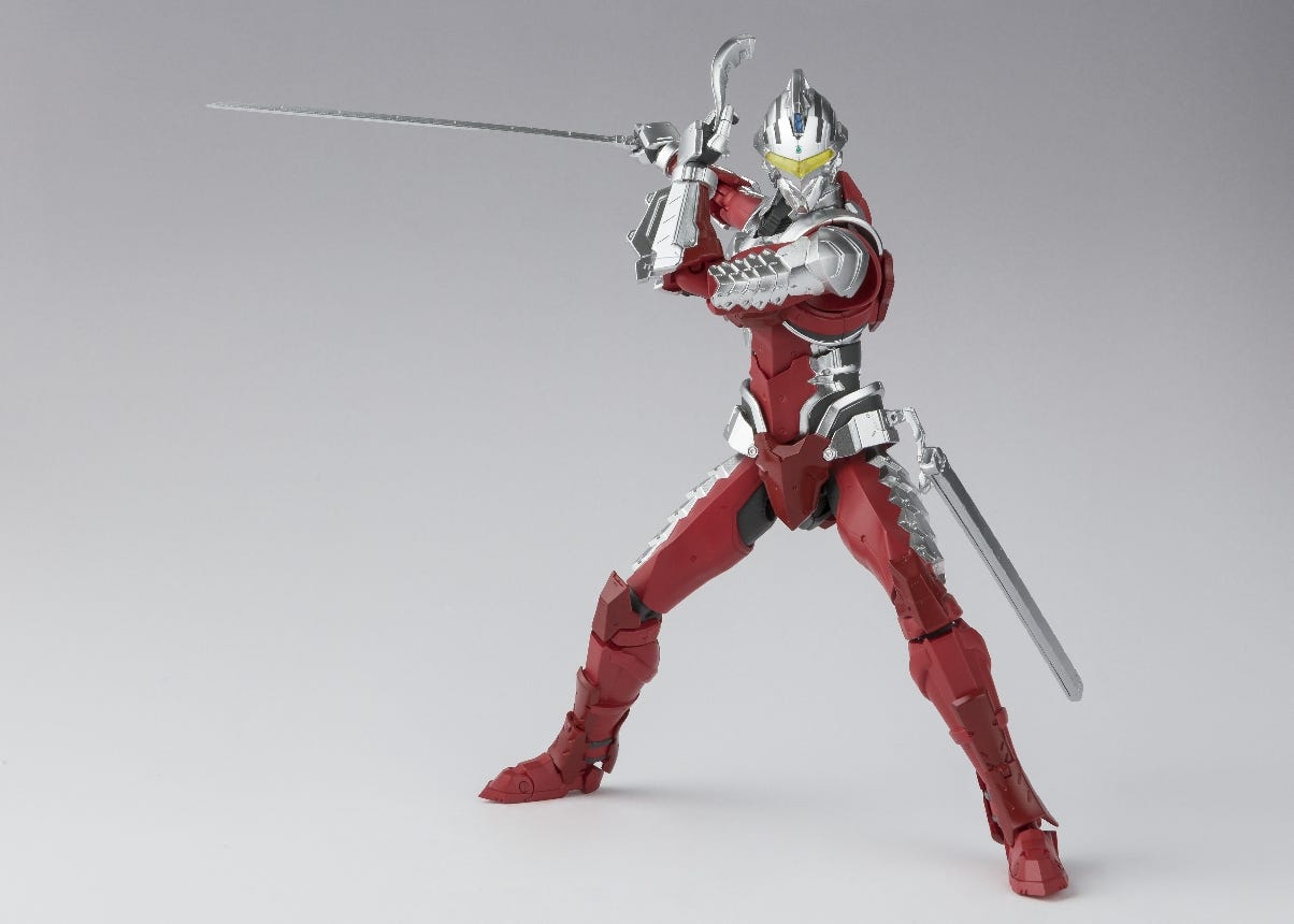 Bandai Ultraman Suit Ver 7 The Animation 'Ultraman (Netflix)' , Bandai SH Figuarts