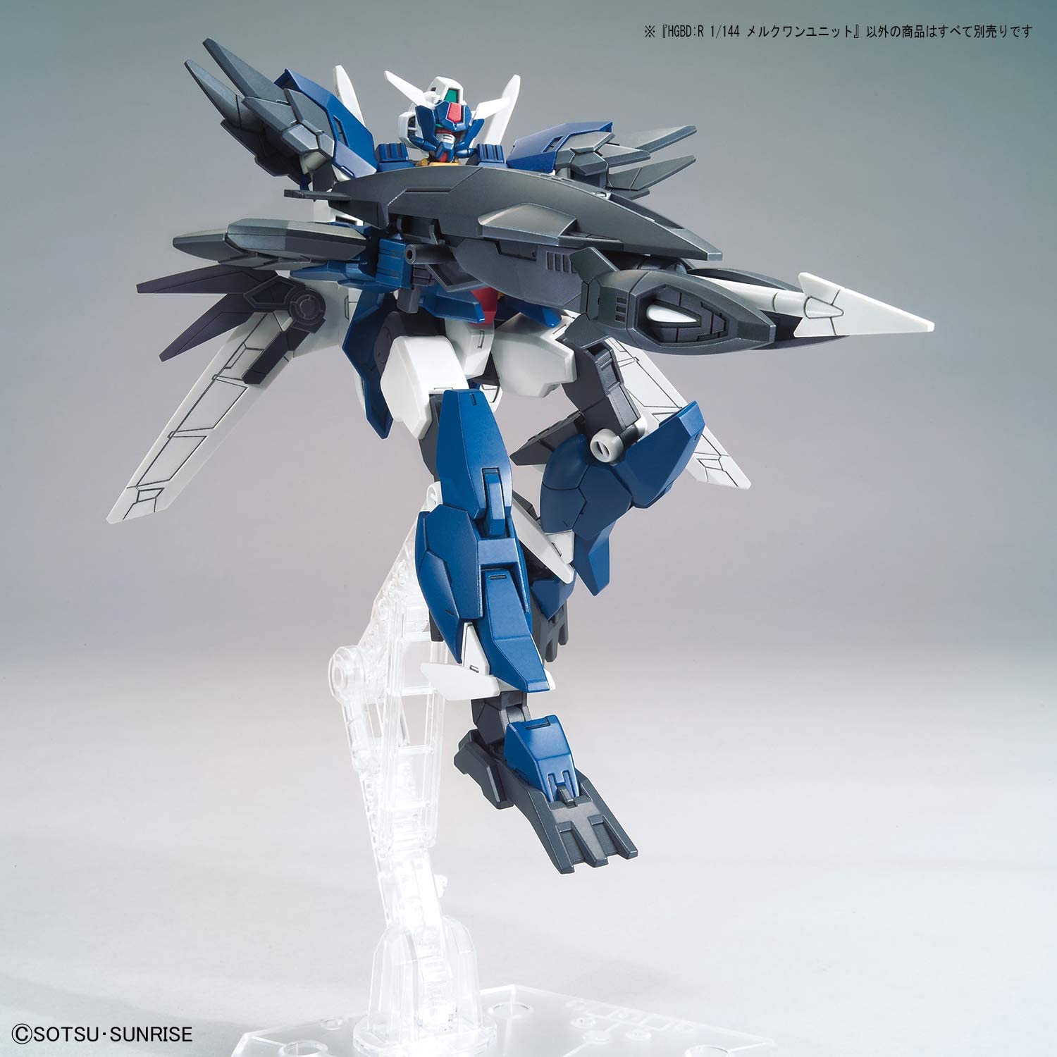 BANDAI Hobby HGBD:R MERCUONE UNIT HIROTO'S SUPPORT UNIT