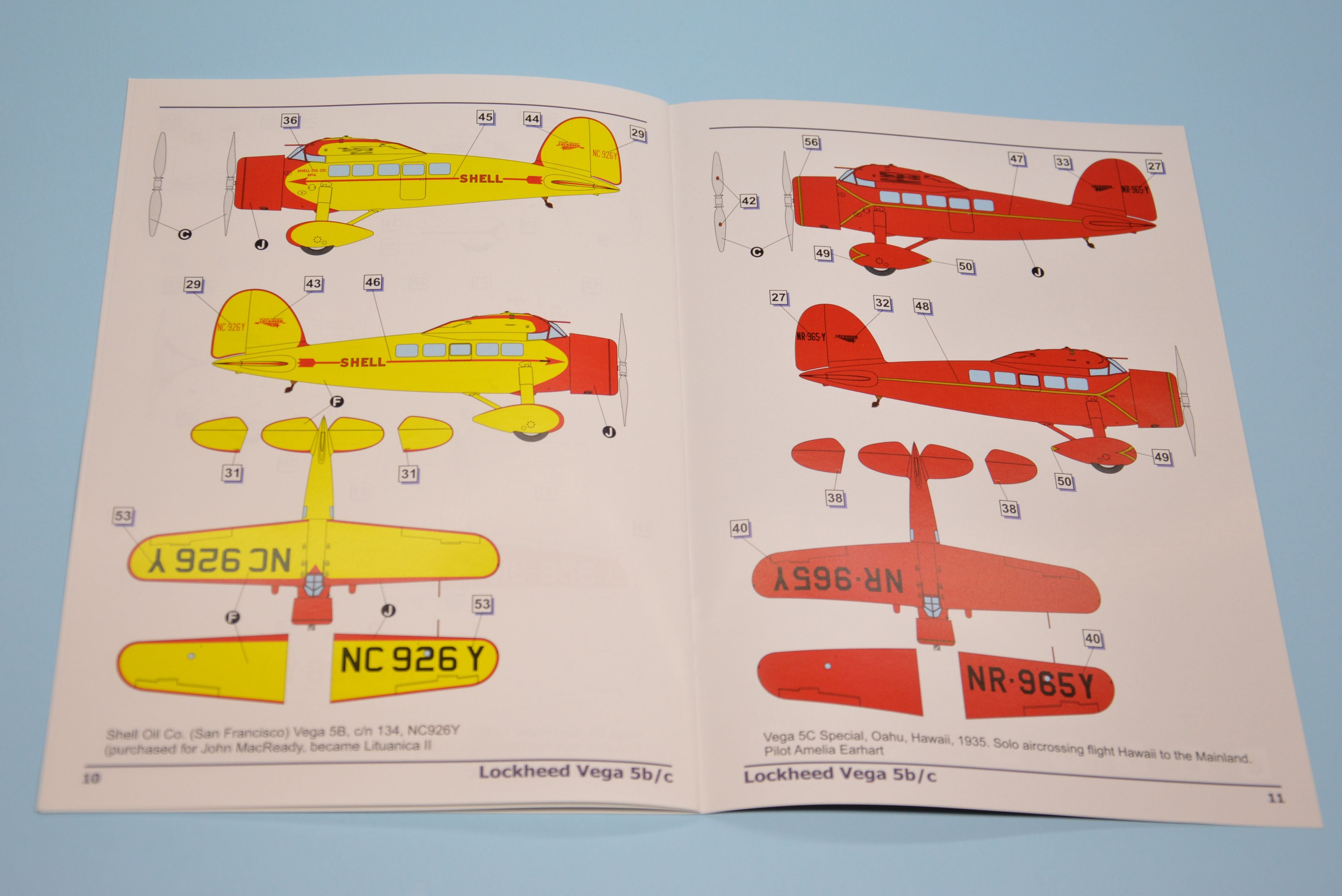 Dora Wings 1/48 Scale Lockheed Vega 5C