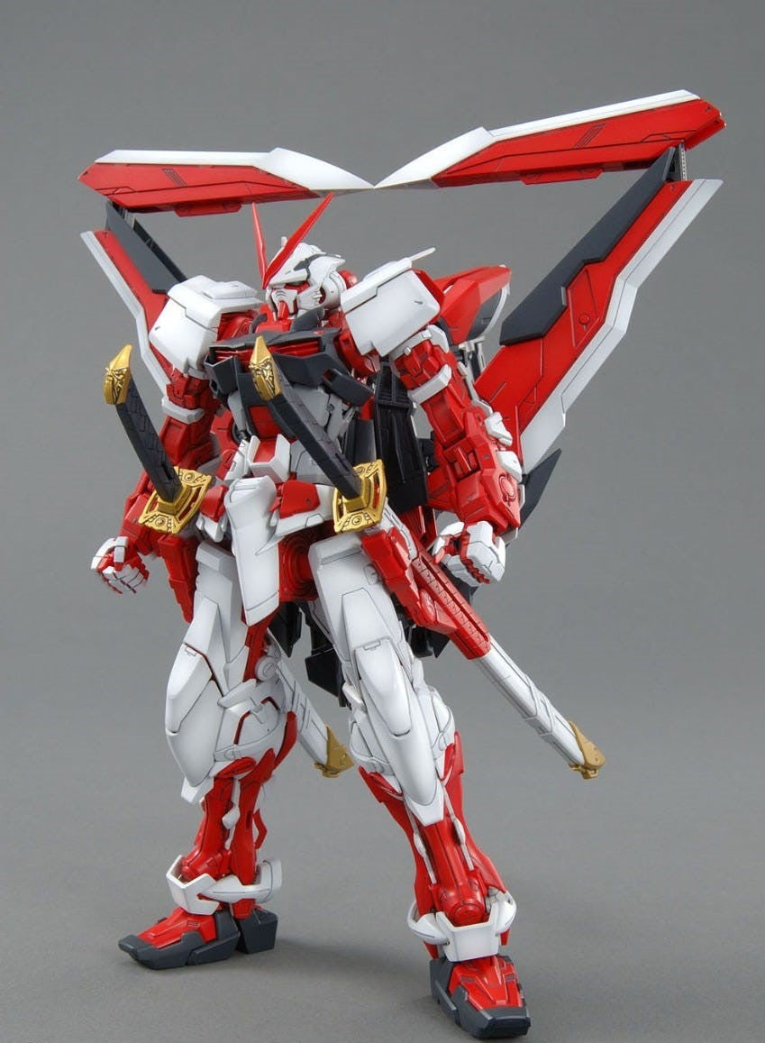 BANDAI Hobby MG 1/100 Astray Red Frame Revise