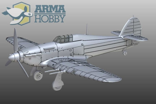 Arma Hobby 1/72 Hurricane Mk IIc Trop Model Kit