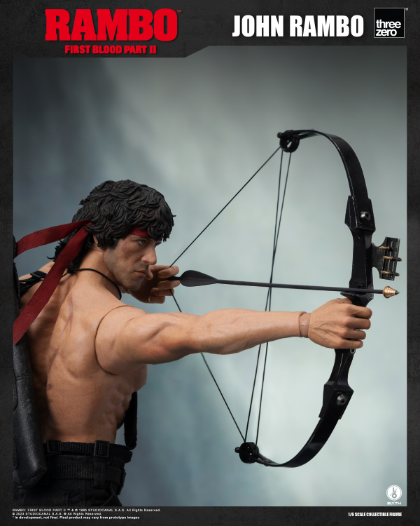 Three Zero Rambo: First Blood Part II - 1/6 John Rambo