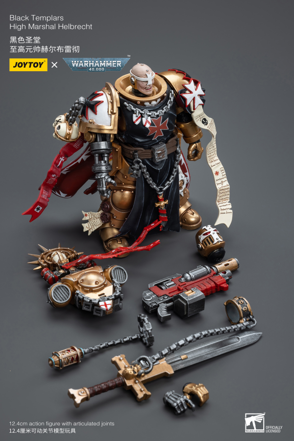 Joy Toy Black Templars High Marshal Helbrecht