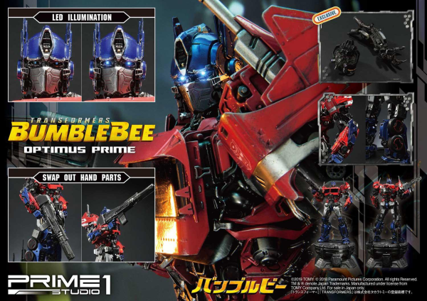 Prime 1 Studio Museum Masterline Transformers: Bumblebee (Film) Optimus Prime Cybertron Edition EX Version | 4562471909016