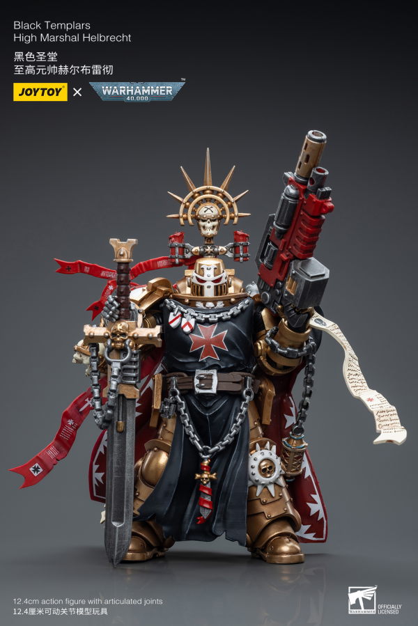 Joy Toy Black Templars High Marshal Helbrecht