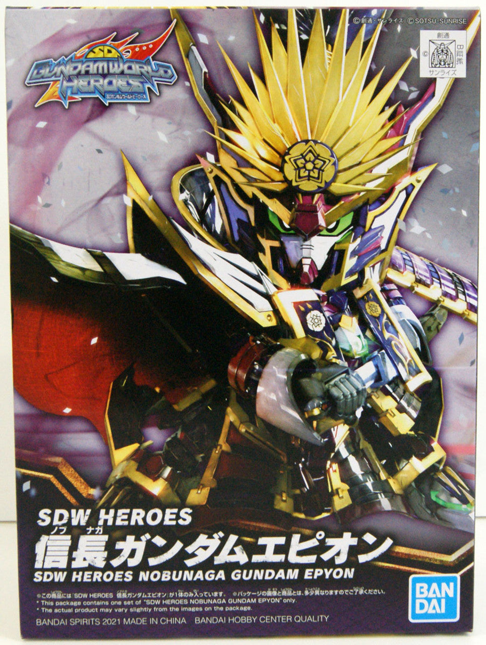 BANDAI Hobby SDW HEROES NOBUNAGA GUNDAM EPYON