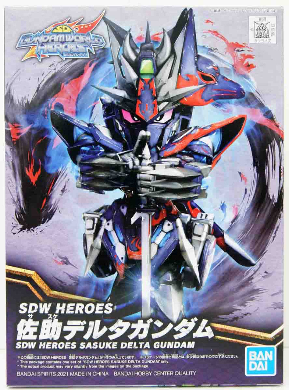 BANDAI Hobby SDW HEROES SASUKE DELTA GUNDAM