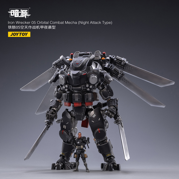 Joy Toy Iron Wrecker 05 Orbital Combat Mecha (Night Attack Type)