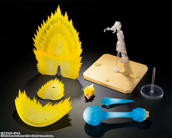 BANDAI Tamashii SUPER SAIYAN SON GOKU’S EFECT PARTS SET-TELEPORT KAMEHAMEHA- "DRAGON BALL Z", TAMASHII NATIONS S.H.Figuarts