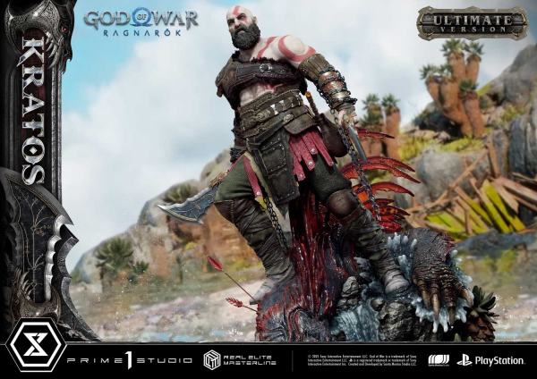 Prime 1 Studio Real Elite Masterline God of War: Ragnarok Kratos Ultimate Bonus Version(4582647120809)(4582647120809)