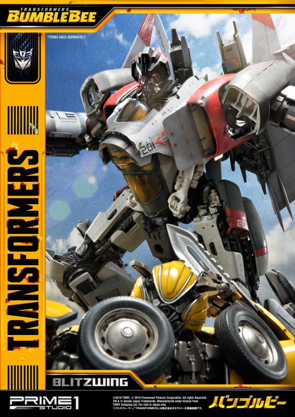 Prime 1 Studio Museum Masterline Transformers: Bumblebee (Film) Blitzwing EX Version | 4562471908088