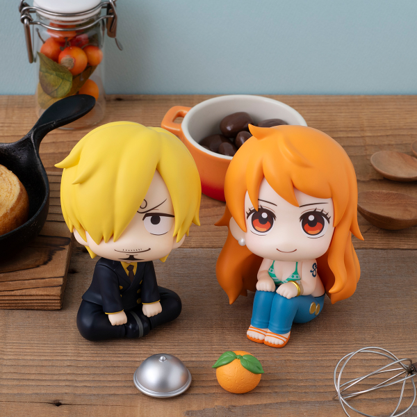 MegaHouse Lookup ONE PIECE Sanji＆Nami set 【with Cloche & Orange】