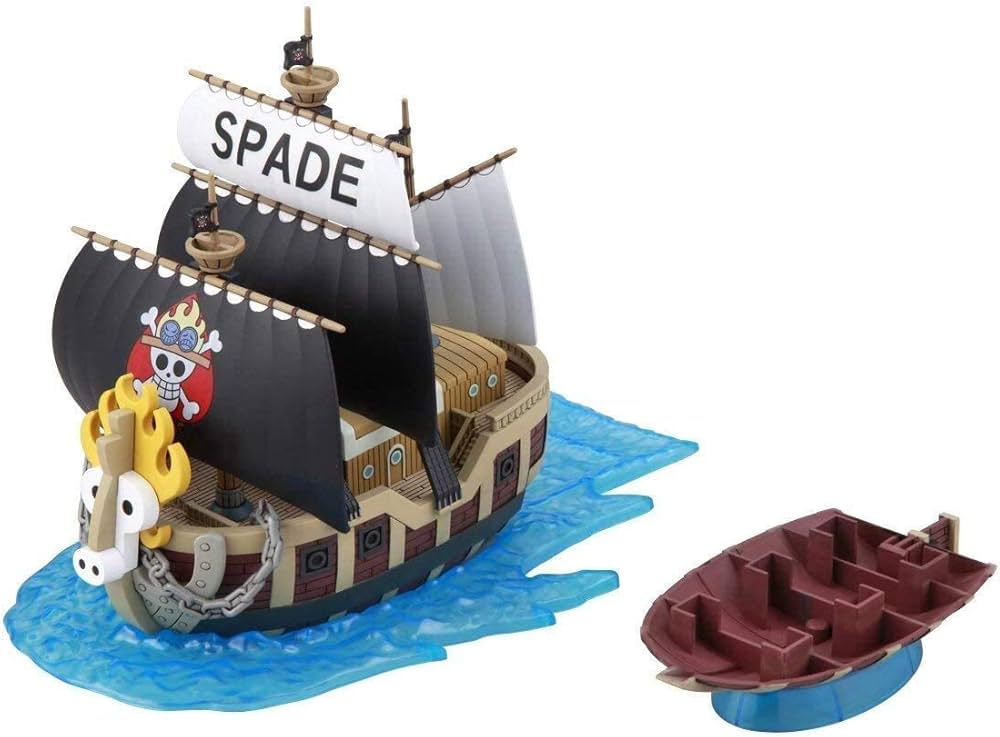 BANDAI Hobby One Piece - Grand Ship Collection - Spade Pirates Ship