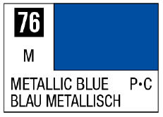 Mr Hobby Mr. Color 76 - Metallic Blue (Metallic/Primary Car) | 4973028716733