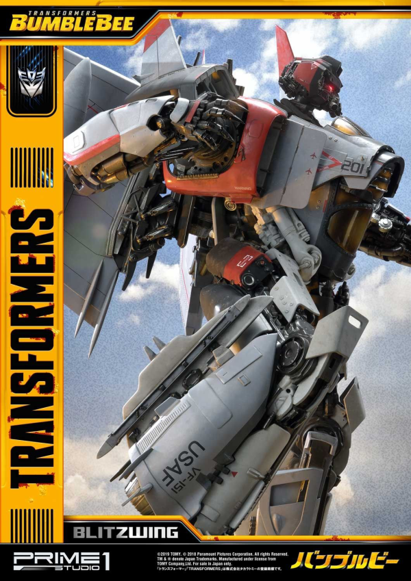 Prime 1 Studio Museum Masterline Transformers: Bumblebee (Film) Blitzwing | 4562471908071