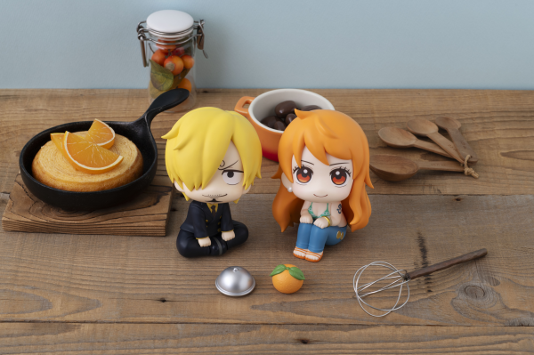 MegaHouse Lookup ONE PIECE Sanji＆Nami set 【with Cloche & Orange】