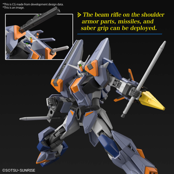 BANDAI Hobby HG 1/144 DUEL BLITZ GUNDAM(4573102667007)(4573102667007)