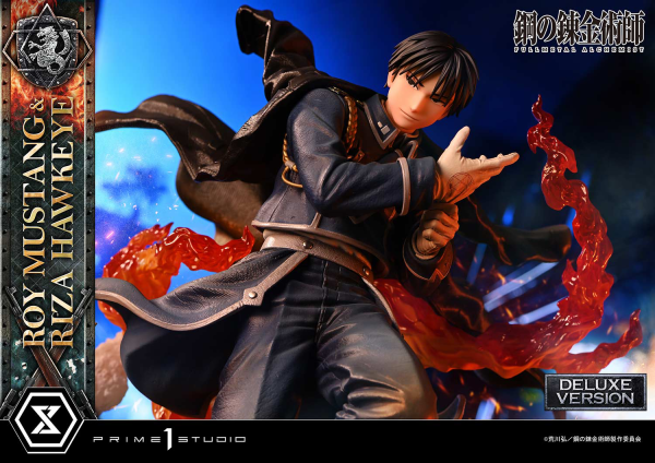 Prime 1 Studio Concept Masterline Fullmetal Alchemist Roy Mustang & Riza Hawkeye DX Bonus Version | 4580708049595