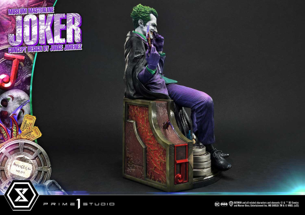 Prime 1 Studio Museum Masterline Batman (Comics) The Joker (Concept Design by Jorge Jimenez) DX Bonus Version | 4580708041216