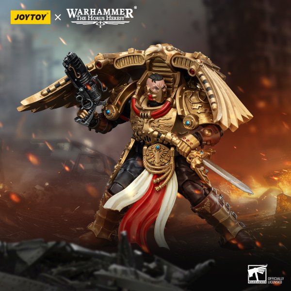 JOYTOY Legio Custodes Custodian Venatari Squad Venatari with Kenetic Destroyer 1(6927054400775)(6927054400775)