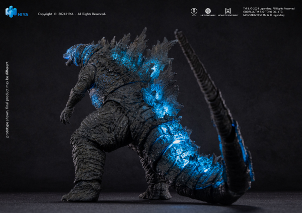 HIYA TOYS Exquisite Basic+ Series None Scale 7 Inch Heat Ray Godzilla Light Ver.(6957534204067)(6957534204067)