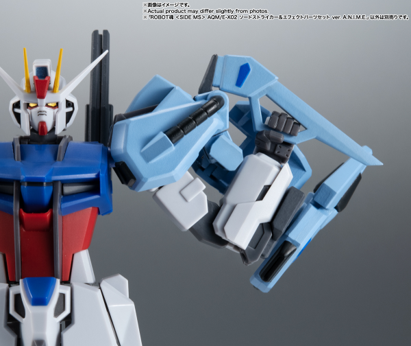 BANDAI Tamashii AQM/E-X02 SWORD STRIKER ＆ EFFECT PARTS SET ver. A.N.I.M.E. "MOBILE SUIT GUNDAM SEED", Bandai Spirits Robot Spirits(4573102639936)(4573102639936)