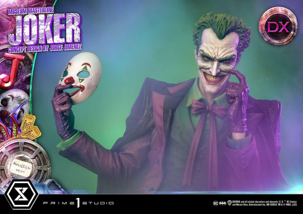 Prime 1 Studio Museum Masterline Batman (Comics) The Joker (Concept Design by Jorge Jimenez) DX Bonus Version | 4580708041216