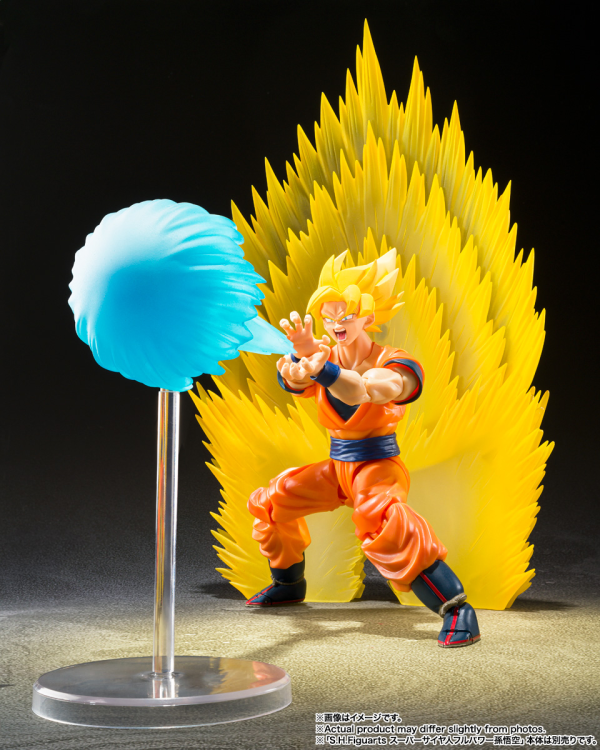 BANDAI Tamashii SUPER SAIYAN SON GOKU’S EFECT PARTS SET-TELEPORT KAMEHAMEHA- "DRAGON BALL Z", TAMASHII NATIONS S.H.Figuarts