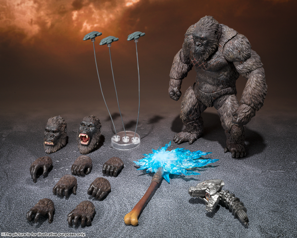 BANDAI Tamashii S.H. Monsterarts Kong (Godzilla vs Kong 2021) -Event Exclusive Color Edition-