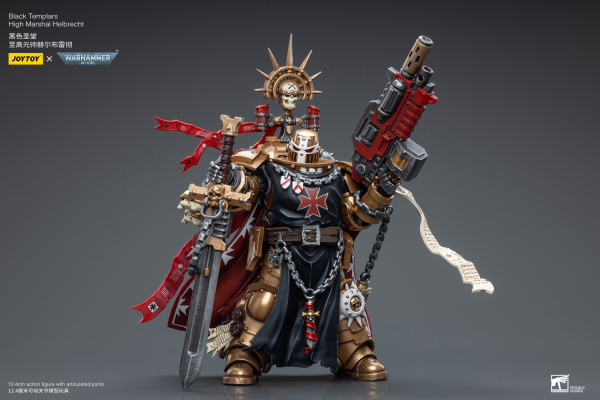 Joy Toy Black Templars High Marshal Helbrecht