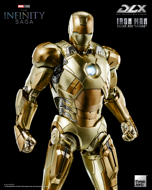 threezero Marvel Studios: The Infinity Saga - DLX Iron Man Mark 21 “Midas”(4895250815452)(4895250815452)