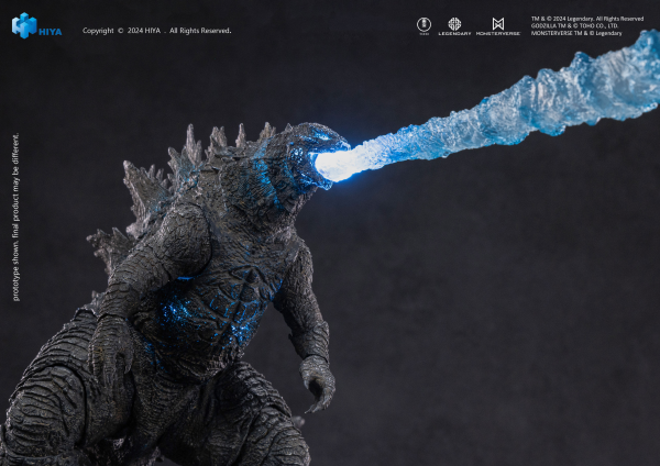 HIYA TOYS Exquisite Basic+ Series None Scale 7 Inch Heat Ray Godzilla Light Ver.(6957534204067)(6957534204067)