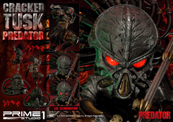 Prime 1 Studio Premium Masterline Predator (Comics) Cracked Tusk Predator | 4562471908118