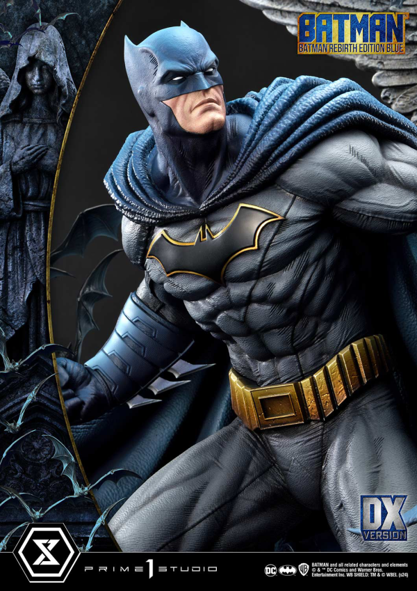 Prime 1 Studio Ultimate Premium Masterline Batman (Comics) Batman Rebirth Edition (Blue) Deluxe Version | 4580708049823