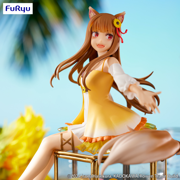 FURYU Corporation Spice and Wolf　Noodle Stopper Figure -Holo Sunflower Dress ver.-