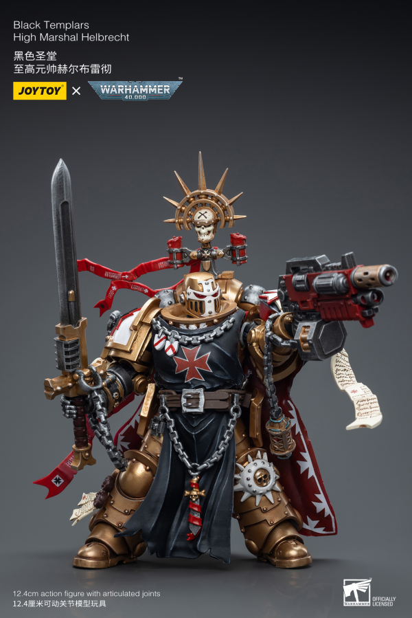 Joy Toy Black Templars High Marshal Helbrecht