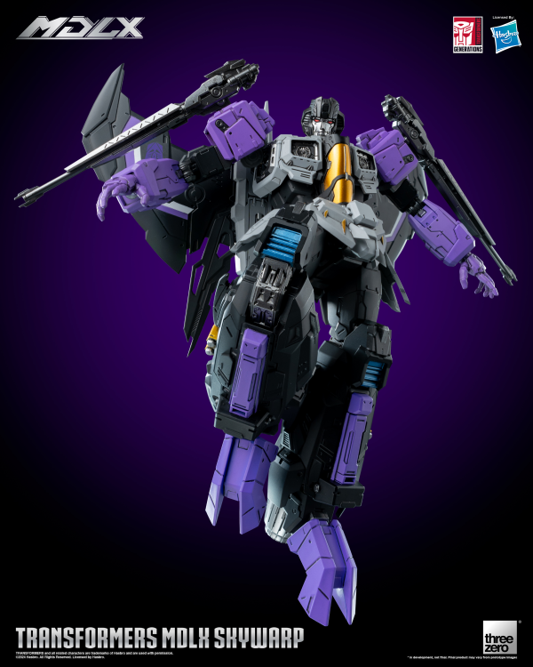 Three Zero Transformers: MDLX Skywarp