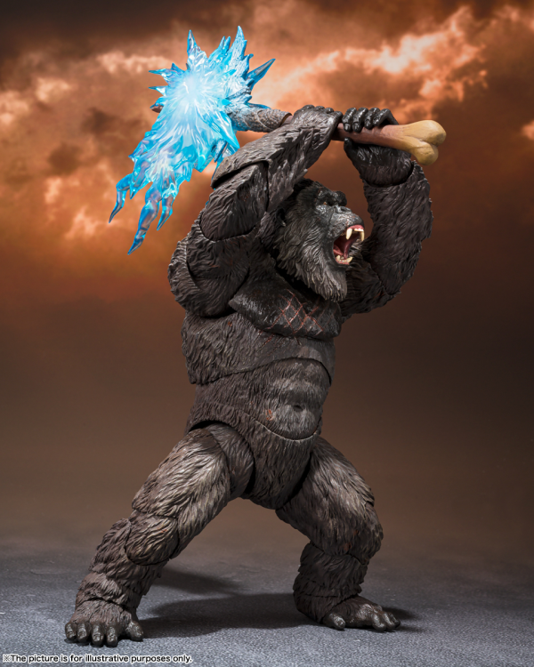 BANDAI Tamashii S.H. Monsterarts Kong (Godzilla vs Kong 2021) -Event Exclusive Color Edition-