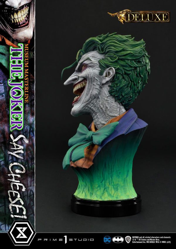 Prime 1 Studio Museum Masterline Batman (Comics) The Joker - Say Cheese DX Bonus Version | 4580708035123