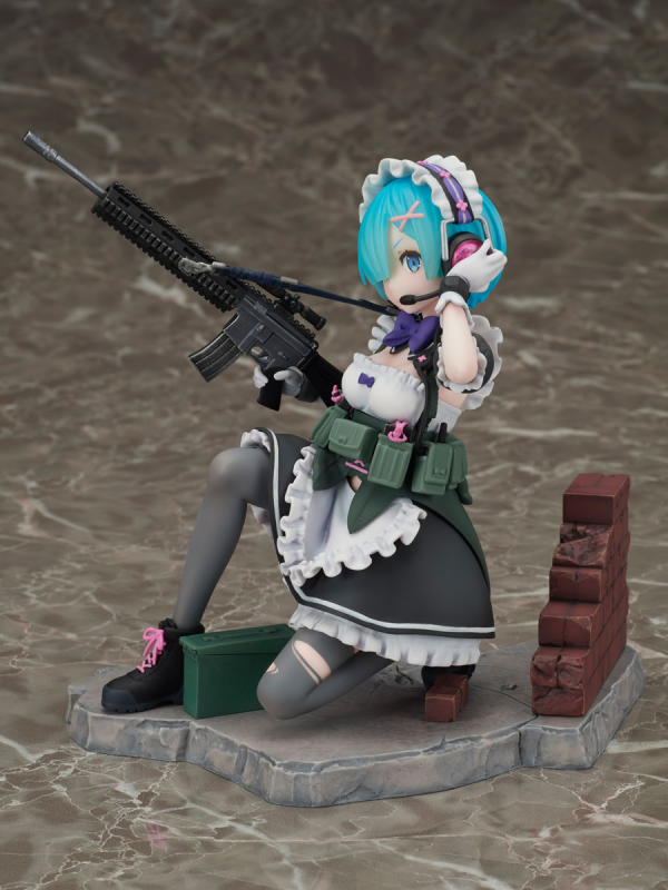 FURYU Corporation Re:ZERO -Starting Life in Another World- Rem Military ver. 1/7 Scale Figure