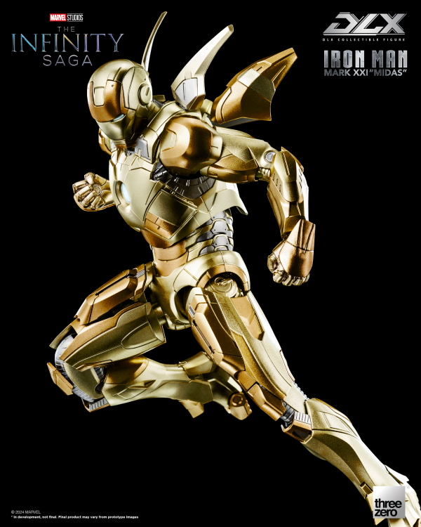 threezero Marvel Studios: The Infinity Saga - DLX Iron Man Mark 21 “Midas”(4895250815452)(4895250815452)