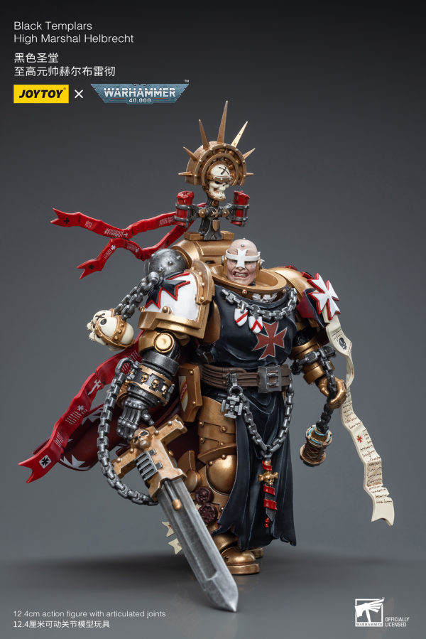 Joy Toy Black Templars High Marshal Helbrecht