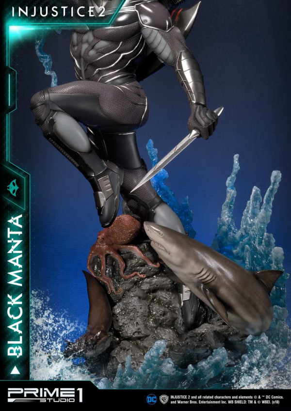 Prime 1 Studio Premium Masterline Injustice 2 Black Manta EX Version(4562471907180)(4562471907180)